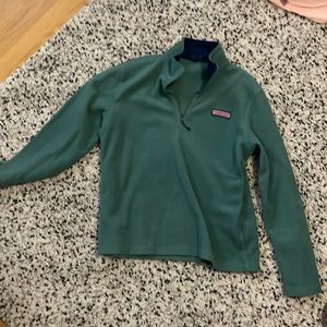 Vineyard Vines Quarter Zip - M, Green